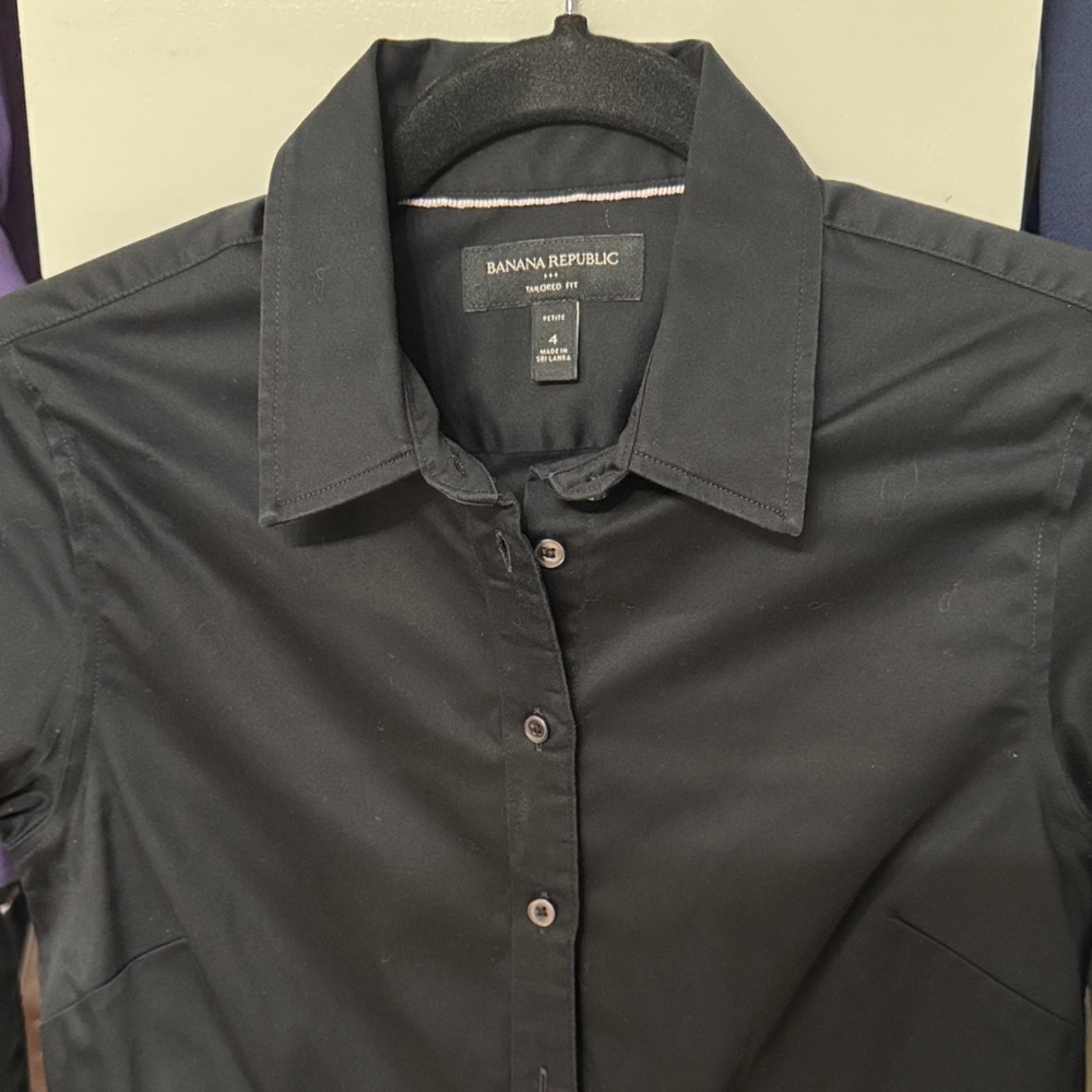 Banana Republic Black Women's Blouse